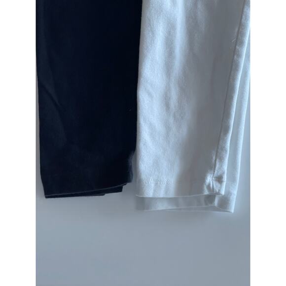 The Children’s Place Girls Leggings 2-Pack - White Black Medium 7/8 - Picture 5 of 5